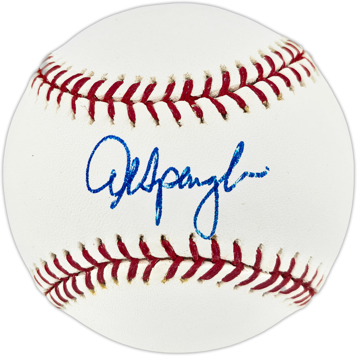 Al Spangler Autographed Official MLB Baseball Atlanta Braves, Chicago Cubs Beckett BAS QR #BU86854