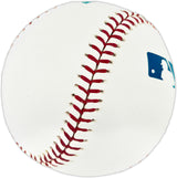 Al Spangler Autographed Official MLB Baseball Atlanta Braves, Chicago Cubs Beckett BAS QR #BU86854