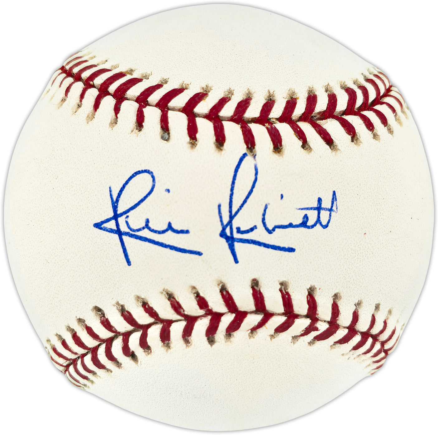 Rick Reichardt Autographed Official MLB Baseball White Sox, Senators Beckett BAS QR #BU86902