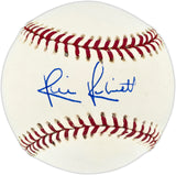 Rick Reichardt Autographed Official MLB Baseball White Sox, Senators Beckett BAS QR #BU86902