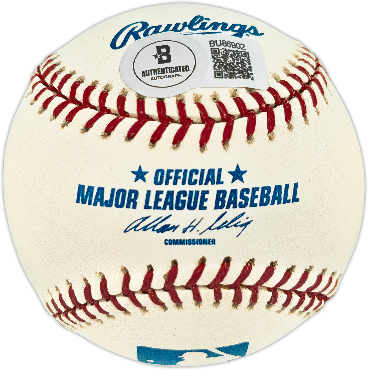 Rick Reichardt Autographed Official MLB Baseball White Sox, Senators Beckett BAS QR #BU86902