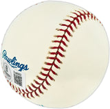 Rick Reichardt Autographed Official MLB Baseball White Sox, Senators Beckett BAS QR #BU86902