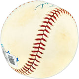 Carl Yastrzemski Autographed Official AL Baseball Boston Red Sox Beckett BAS QR #BU86925