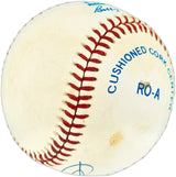 Carl Yastrzemski Autographed Official AL Baseball Boston Red Sox Beckett BAS QR #BU86925