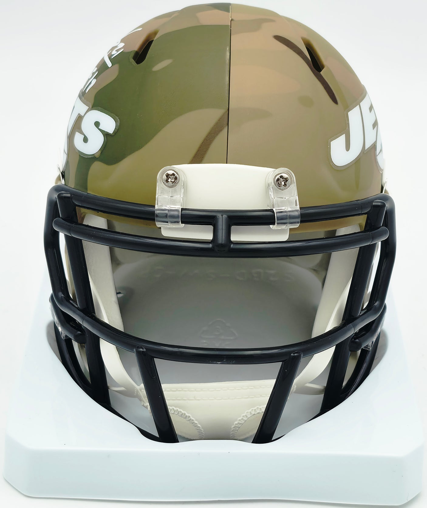 LaDainian Tomlinson Autographed New York Jets Camo Speed Mini Helmet "HOF 17" Beckett BAS Witness #1W603510