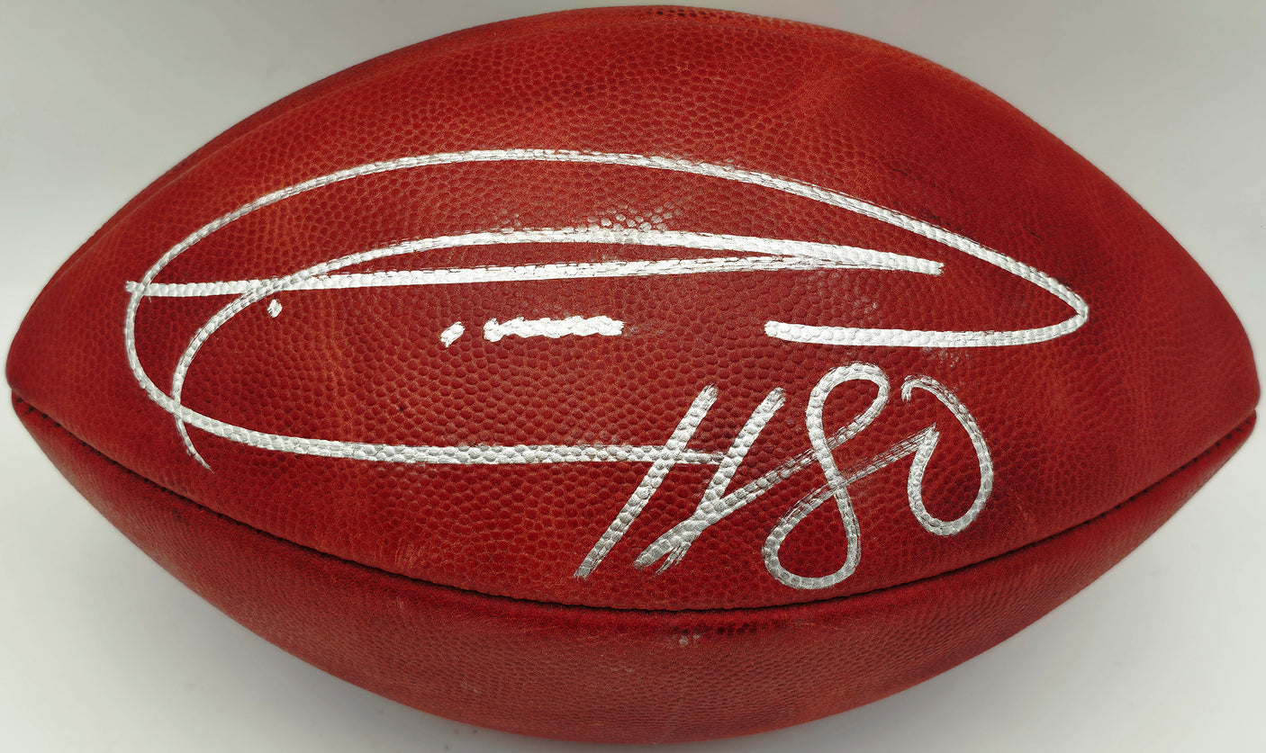 Donald Driver Autographed Green Bay Packers Full Size Official NFL Leather Helmet Beckett BAS QR #BU86932