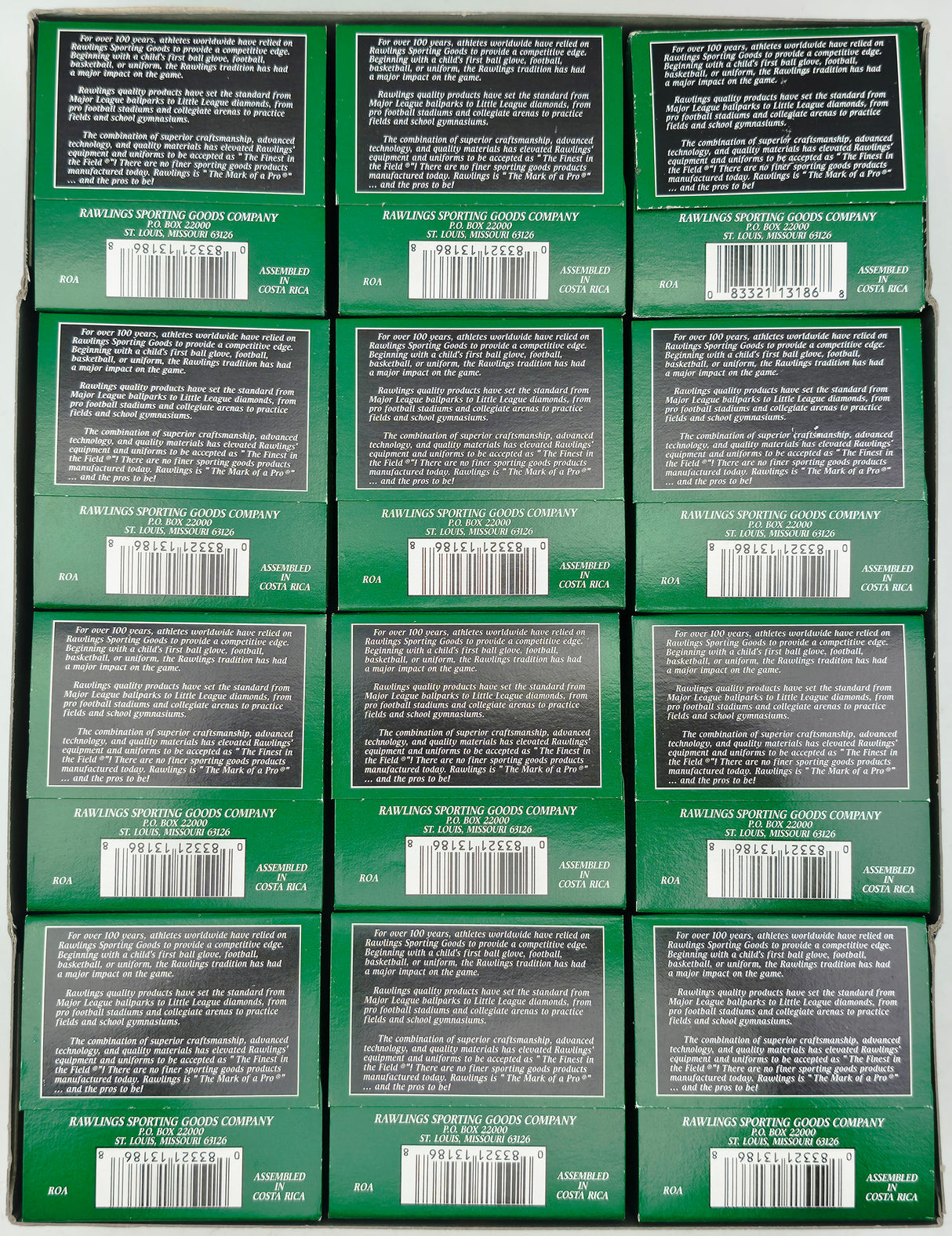 Unsigned 12 Count Lot of Unsigned Cal Ripken Jr. #8 2130-2131 Logo Baseballs (Sealed in Box) SKU #256385