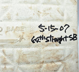 Ichiro Suzuki Autographed Game Used MLB 2nd Base Seattle Mariners "5-15-07, 44th Straight SB, #51" Beckett Witness & MLB Holo #BB509385
