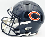Richard Dent Autographed Chicago Bears Full Size Blue Replica Helmet "MVP XX" Beckett BAS QR #WN50743
