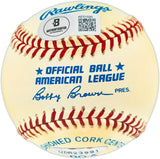 Ted Williams Autographed Official AL Baseball Boston Red Sox Beckett BAS #AE51020