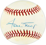 Willie Mays Autographed Official NL Baseball San Francisco Giants Beckett BAS #AE49048