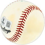 Willie Mays Autographed Official NL Baseball San Francisco Giants Beckett BAS #AE49048