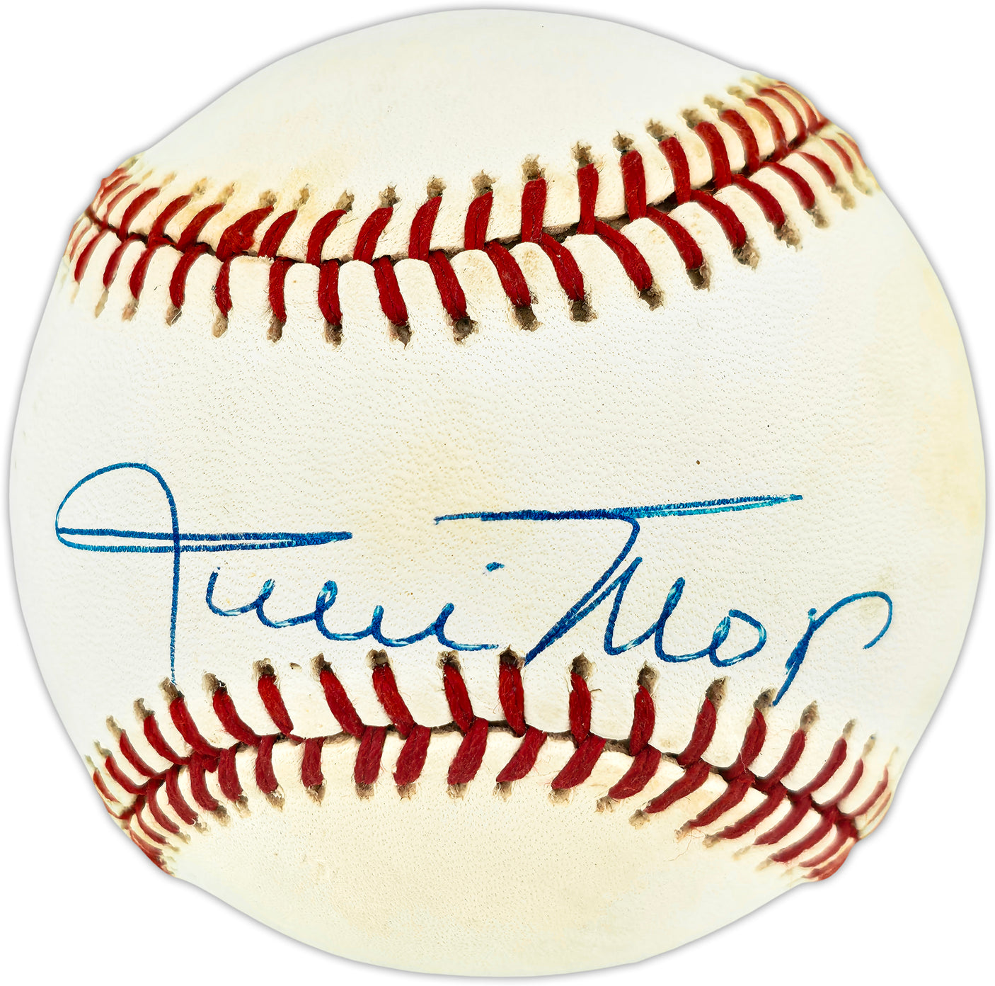 Willie Mays Autographed Official NL Baseball San Francisco Giants Beckett BAS #AE49052