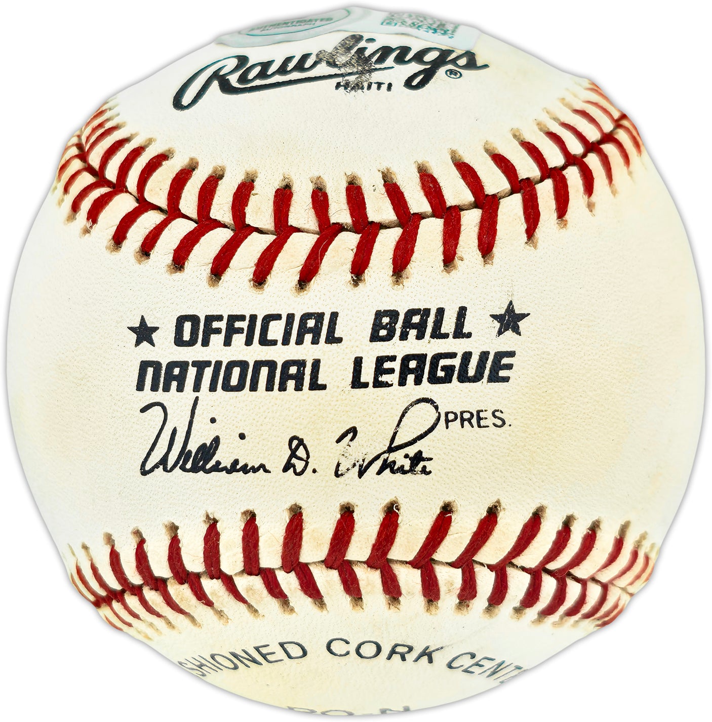 Willie Mays Autographed Official NL Baseball San Francisco Giants Beckett BAS #AE49052