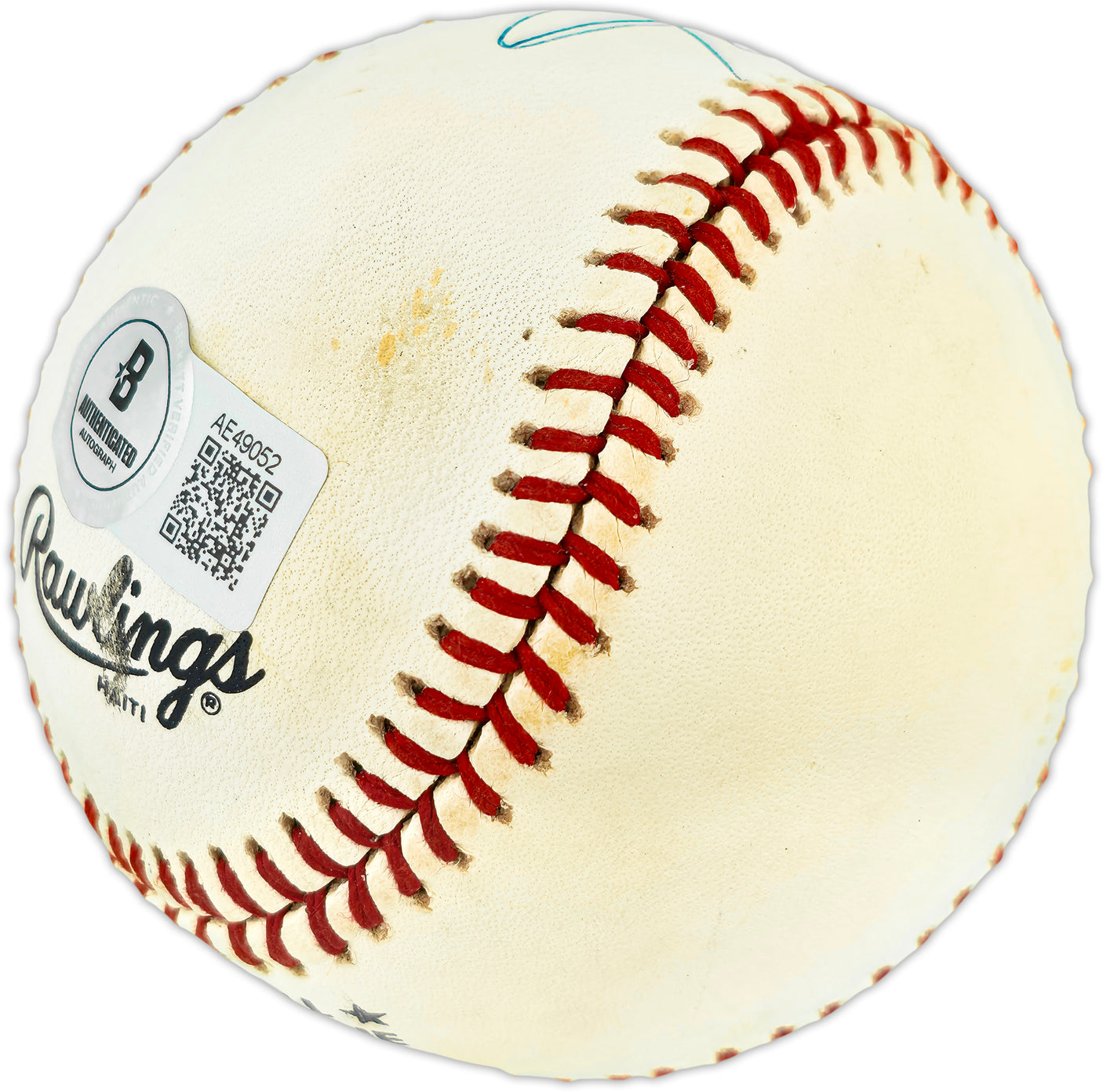 Willie Mays Autographed Official NL Baseball San Francisco Giants Beckett BAS #AE49052