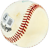 Willie Mays Autographed Official NL Baseball San Francisco Giants Beckett BAS #AE49052