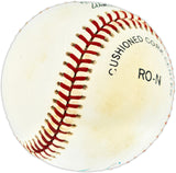 Willie Mays Autographed Official NL Baseball San Francisco Giants Beckett BAS #AE49052