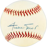 Willie Mays Autographed Official NL Baseball San Francisco Giants Beckett BAS #AE49053