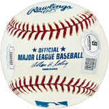Seattle Mariners Hall of Famers Autographed Official MLB Baseball With 4 Signatures Including Ken Griffey Jr. & Dave Niehaus Beckett BAS #AE49055