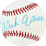 Hank Aaron Autographed Official MLB Baseball Atlanta Braves Beckett BAS #AE49057