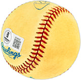 Mickey Mantle Autographed Official AL Baseball New York Yankees Beckett BAS #AE49062