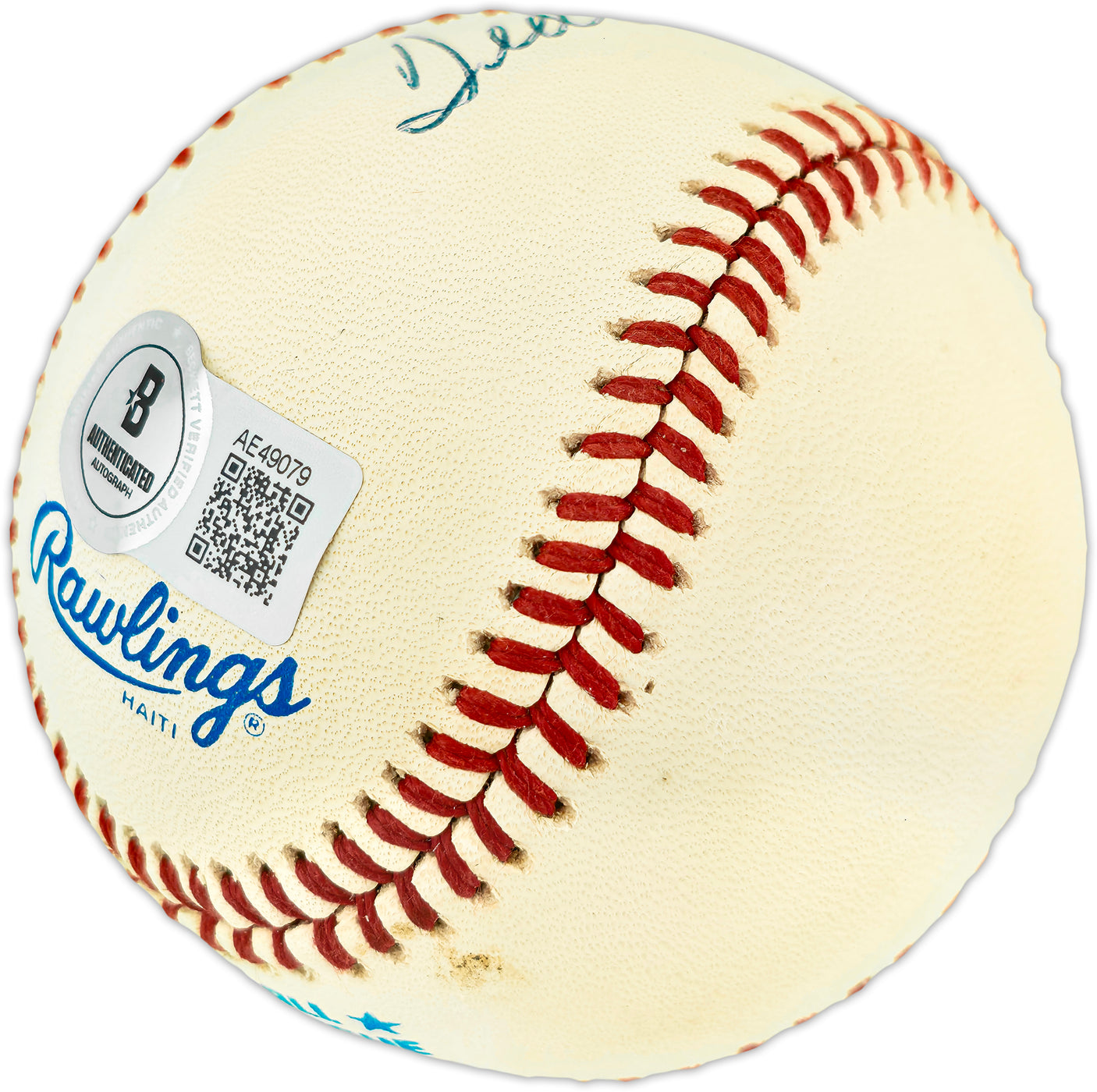 Ted Williams Autographed Official AL Baseball Boston Red Sox Beckett BAS #AE49079