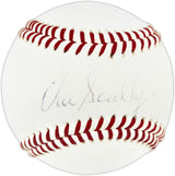 Vin Scully Autographed Official Professional League Baseball Los Angeles Dodgers Beckett BAS #AE49076