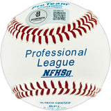 Vin Scully Autographed Official Professional League Baseball Los Angeles Dodgers Beckett BAS #AE49076