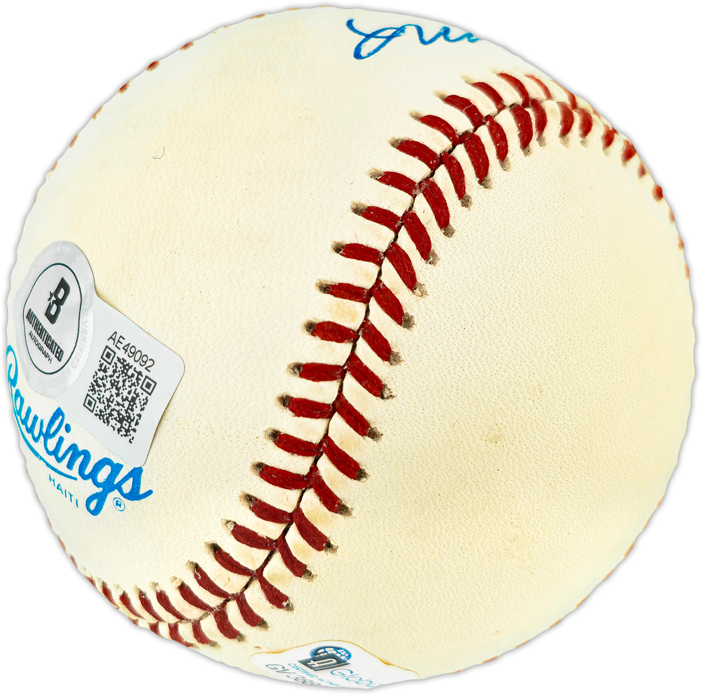 Ted Williams Autographed Official AL Baseball Boston Red Sox Beckett BAS #AE49092