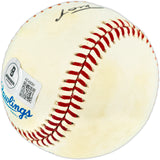 Willie Mays Autographed Official AL Baseball San Francisco Giants Beckett BAS #AE49091