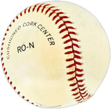 Hank Aaron & Al Downing Autographed Official NL Baseball "HR 715" Beckett BAS #AE49088