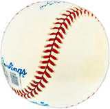Joe Dimaggio Autographed Official AL Baseball New York Yankees Beckett BAS #AE49086