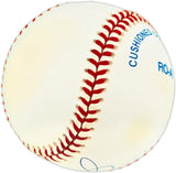 Joe Dimaggio Autographed Official AL Baseball New York Yankees Beckett BAS #AE49086