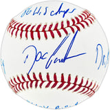 Dwight "Doc" Gooden Autographed Official Statball MLB Baseball New York Mets Beckett BAS Witness #2W442648