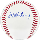 Dwight "Doc" Gooden Autographed Official Statball MLB Baseball New York Mets Beckett BAS Witness #2W442648