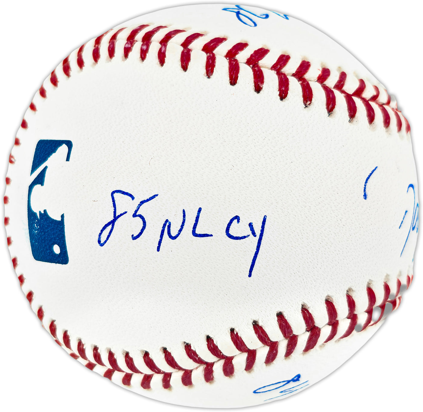 Dwight "Doc" Gooden Autographed Official Statball MLB Baseball New York Mets Beckett BAS Witness #2W442672