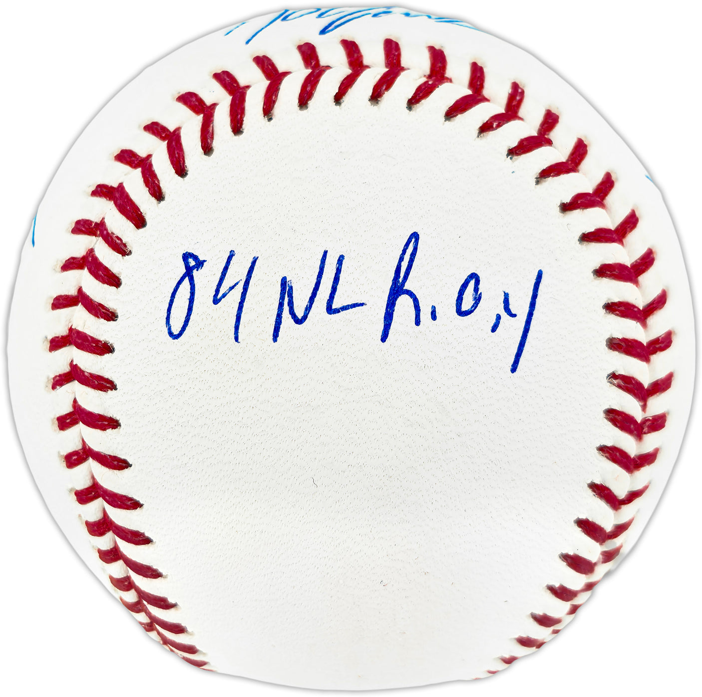 Dwight "Doc" Gooden Autographed Official Statball MLB Baseball New York Mets Beckett BAS Witness #2W442672