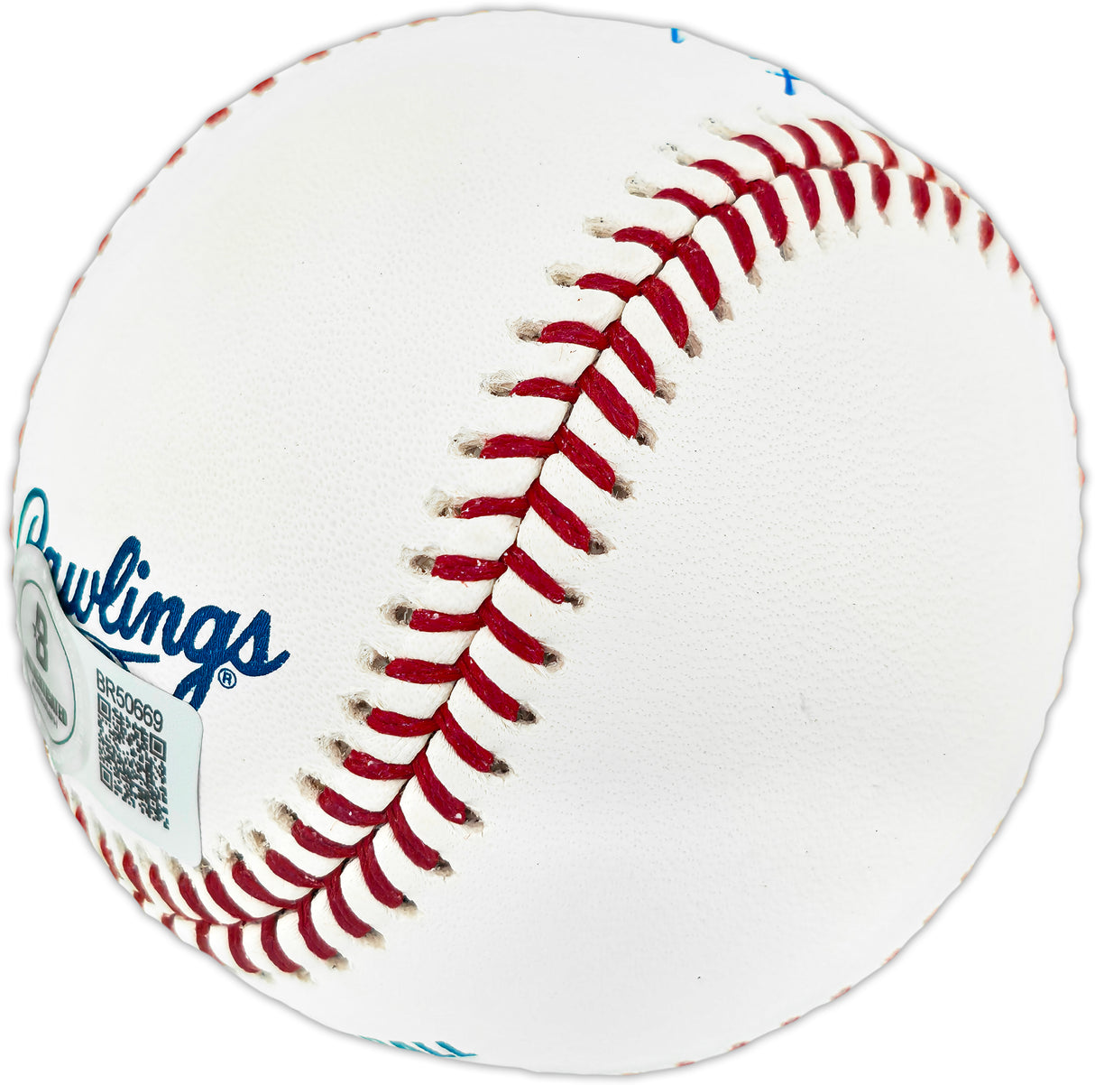 Dave Concepcion Autographed Official MLB Baseball Cincinnati Reds "75-76 WSC" (Smudged) Beckett BAS QR #BR50669