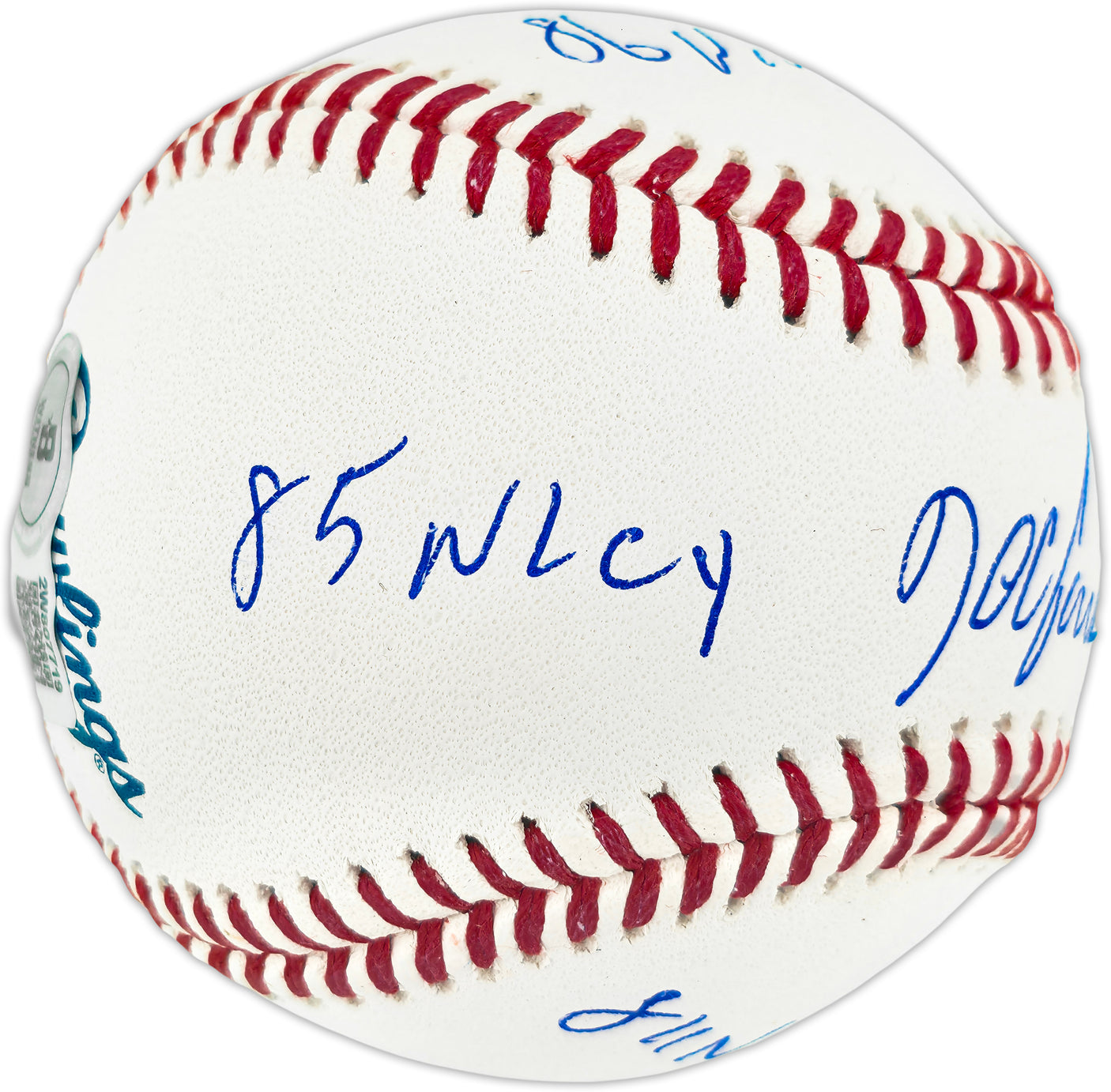 Dwight "Doc" Gooden Autographed Official MLB Baseball New York Mets "86 WS Champs, 84 NL ROY, 85 NL CY, Dr K" (Smudged) Beckett BAS Witness #2W807719