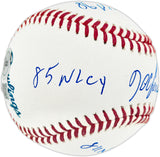 Dwight "Doc" Gooden Autographed Official MLB Baseball New York Mets "86 WS Champs, 84 NL ROY, 85 NL CY, Dr K" (Smudged) Beckett BAS Witness #2W807719