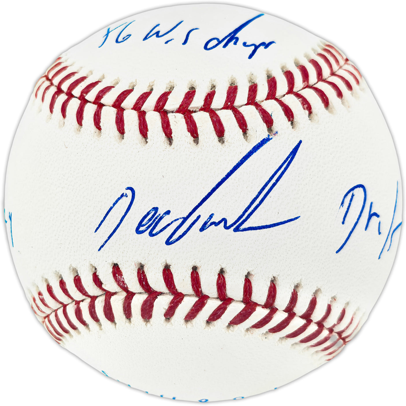 Dwight "Doc" Gooden Autographed Official MLB Baseball New York Mets "86 WS Champs, 84 NL ROY, 85 NL CY, Dr K" Beckett BAS Witness #2W807737