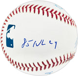 Dwight "Doc" Gooden Autographed Official MLB Baseball New York Mets "86 WS Champs, 84 NL ROY, 85 NL CY, Dr K" Beckett BAS Witness #2W807737