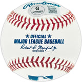 Sammy Sosa Autographed Official Baseball Chicago Cubs "609 HRs" (Smudged) Beckett BAS QR #BQ06759