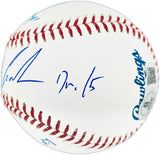 Dwight "Doc" Gooden Autographed Official MLB Baseball New York Mets "86 WS Champs, 84 NL ROY, 85 NL CY, Dr K" (Smudged) Beckett BAS Witness #2W807731