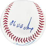 Dwight "Doc" Gooden Autographed Official MLB Baseball New York Mets "86 WS Champs, 84 NL ROY, 85 NL CY, Dr K" (Smudged) Beckett BAS Witness #2W807723