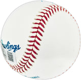 Dave Concepcion Autographed Official MLB Baseball Cincinnati Reds "75-76 WSC" (Smudged) Beckett BAS QR #BR50666