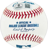 Dave Concepcion Autographed Official MLB Baseball Cincinnati Reds "75-76 WSC" (Smudged) Beckett BAS QR #BR50668