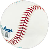 Dave Concepcion Autographed Official MLB Baseball Cincinnati Reds "75-76 WSC" (Smudged) Beckett BAS QR #BR50668