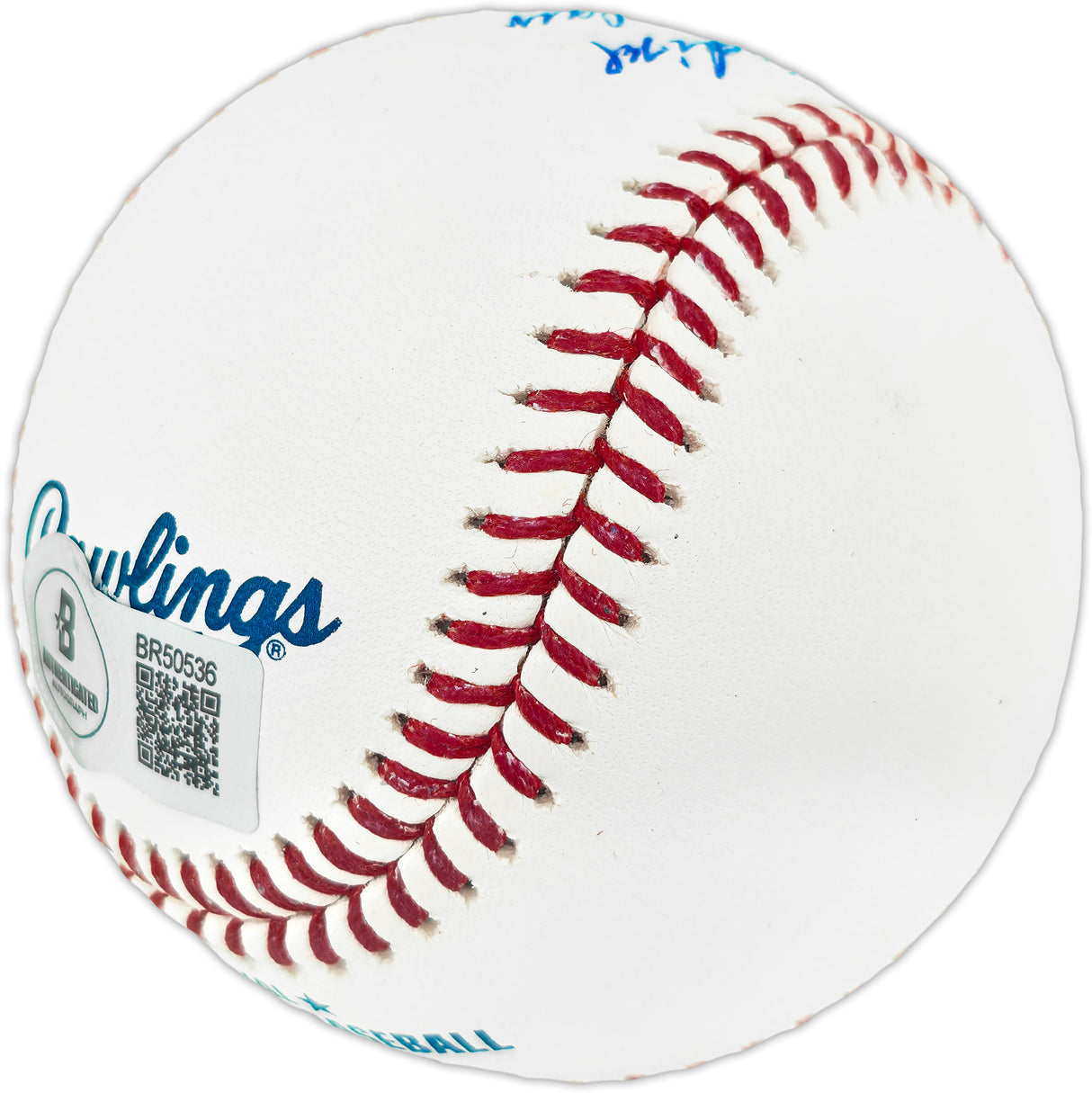 Dave Concepcion Autographed Official MLB Baseball Cincinnati Reds "Big Red Machine" Beckett BAS QR #BR50536