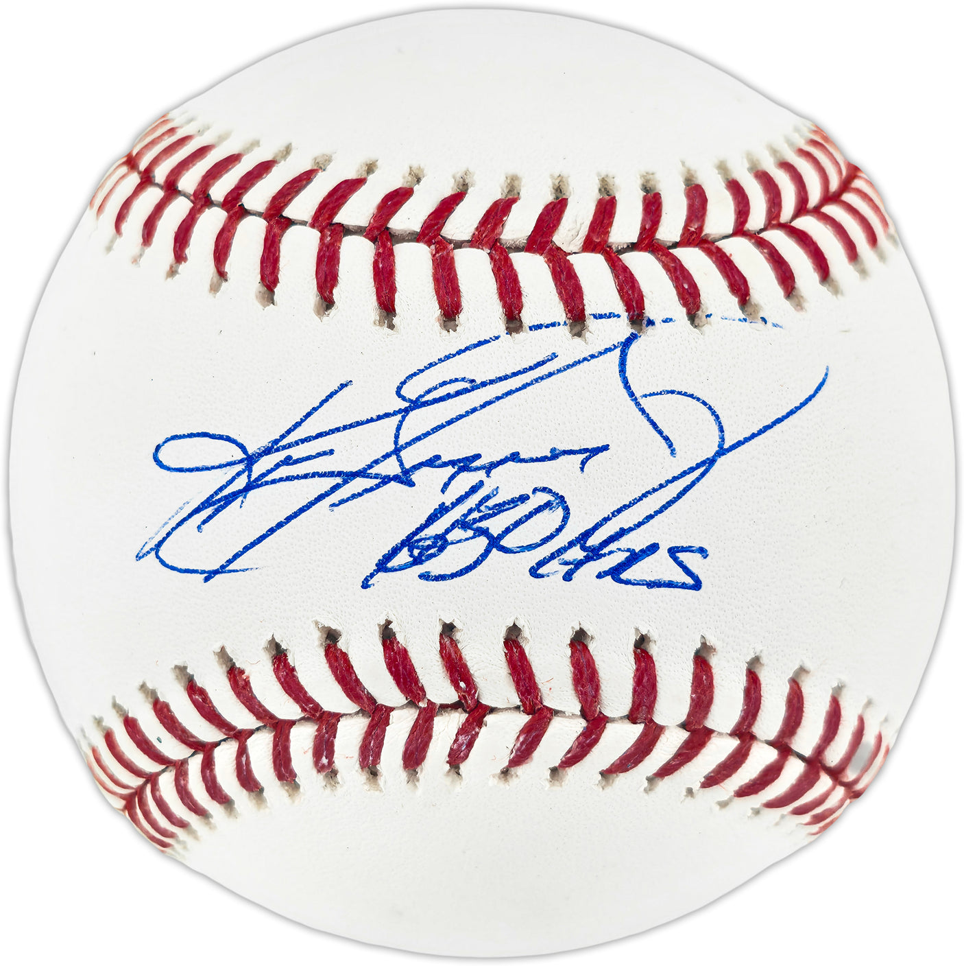 Ken Griffey Jr. Autographed Official MLB Baseball Seattle Mariners "630 HRs" Beckett BAS Witness #3W341461